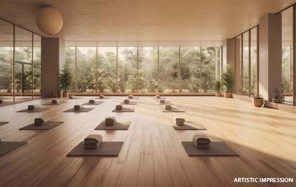 Yoga Meditation Area